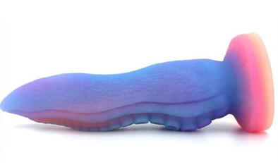Unicorny Octopus Luminous Dildo 25 cm