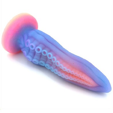Unicorny Octopus Luminous Dildo 25 cm