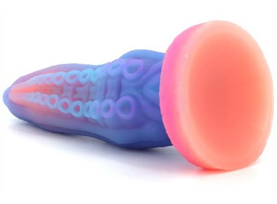 Unicorny Octopus Luminous Dildo 25 cm