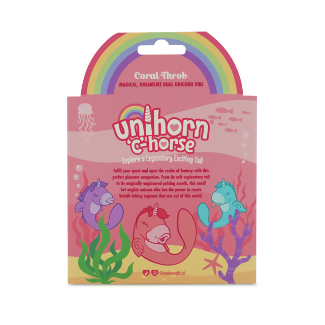 Unihorn C Horse Coral Throb