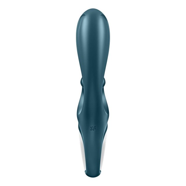 SATISFYER HUG ME CONNECT RABBIT VIBRATOR - Bluegrey