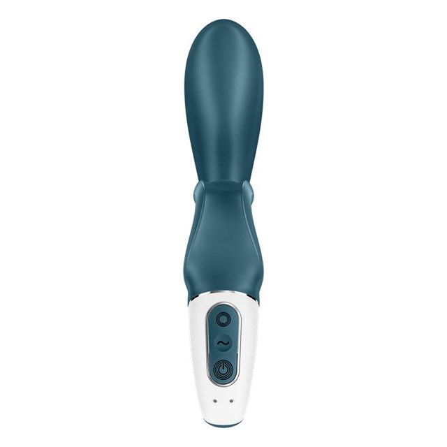 SATISFYER HUG ME CONNECT RABBIT VIBRATOR - Bluegrey