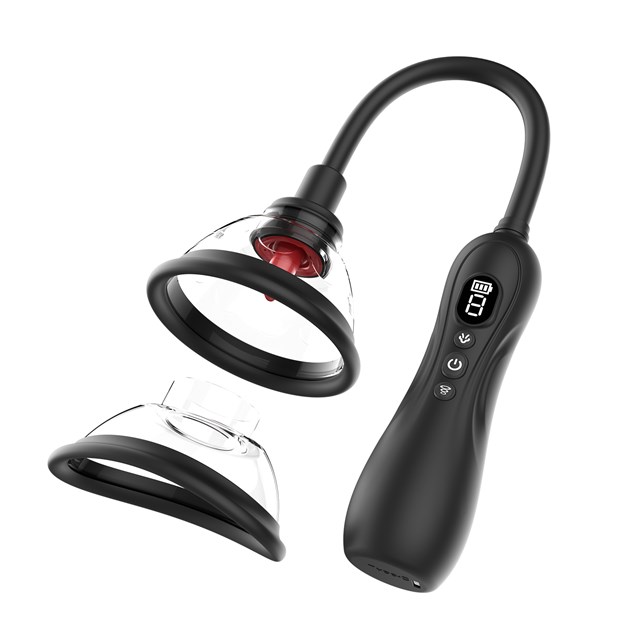 Vibrating & Licking Nip & Clit Sucker
