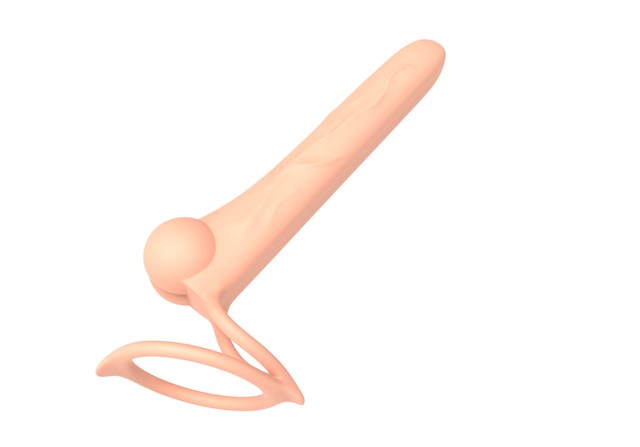 10x Vibrating Double Silicone Penetrator