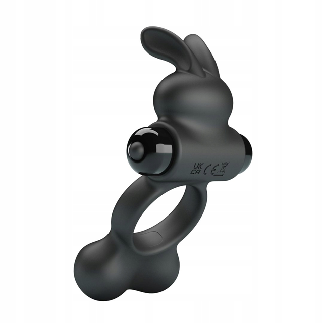 Vibrating Penis Ring With Steel Balls