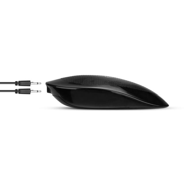 Vibrating Strap-On Set Black