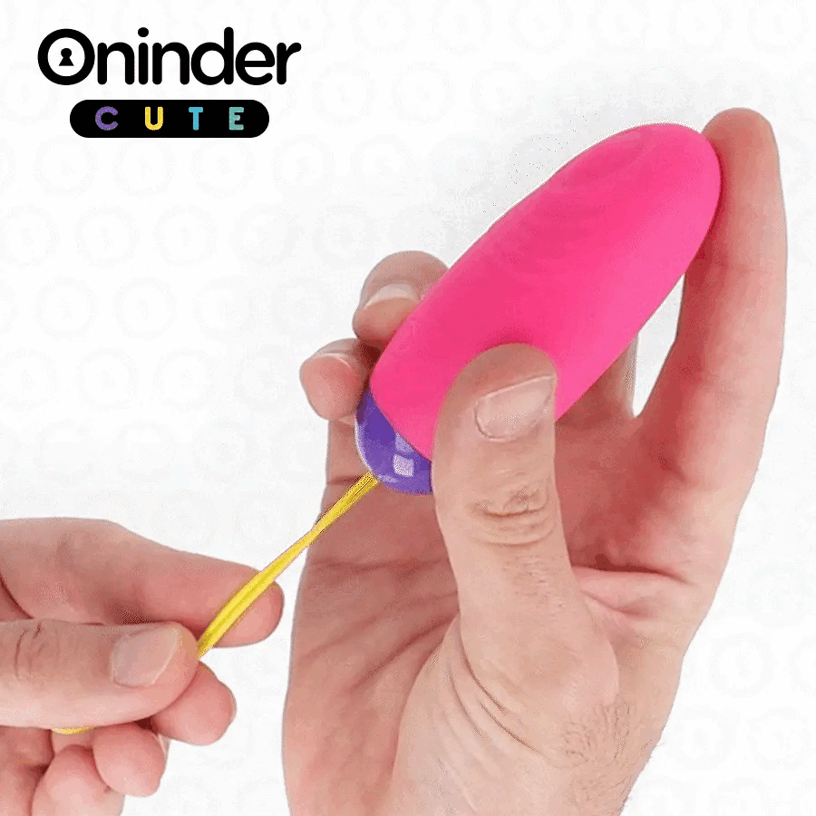 Vibro-Wave Tapping Silicone Egg With App
