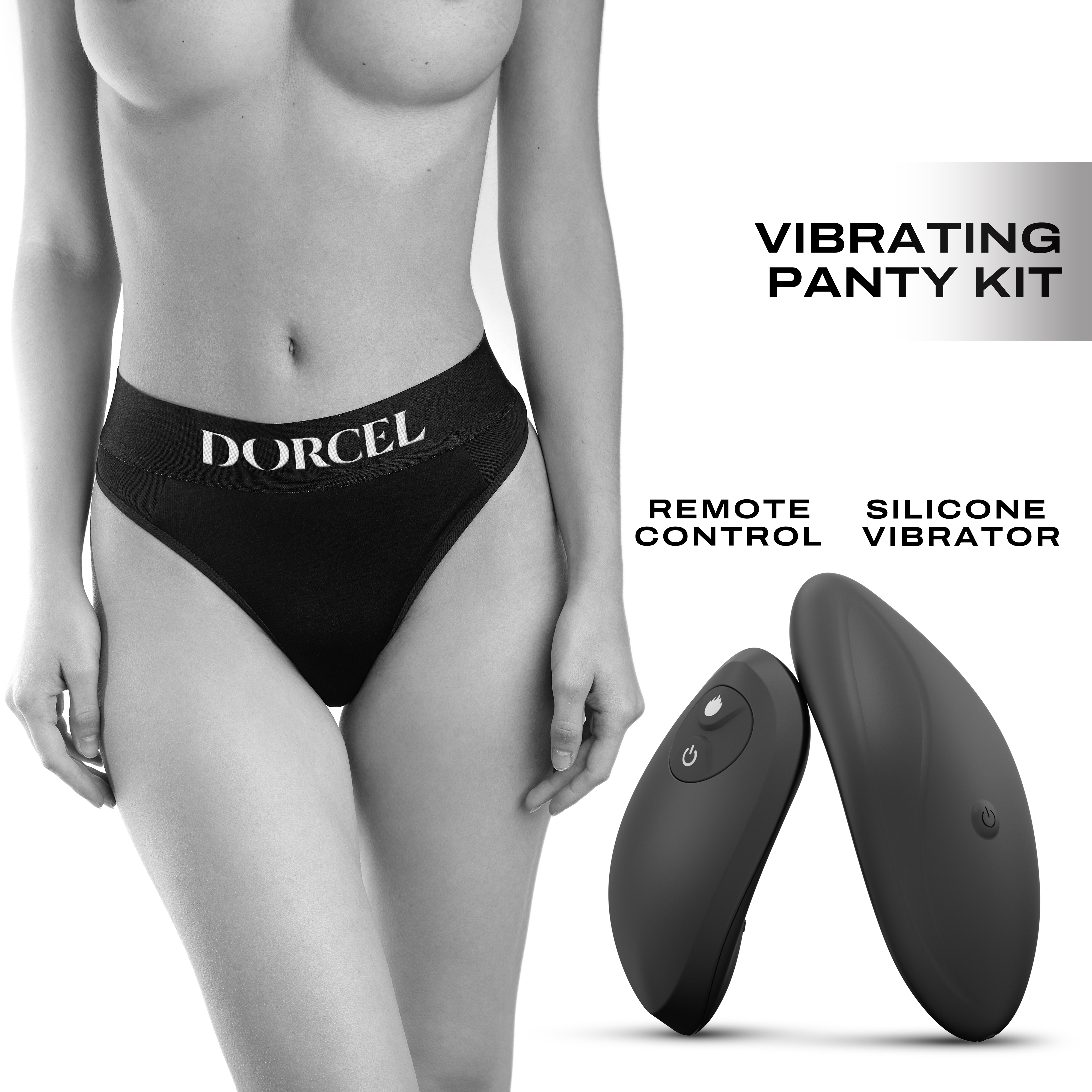 Discreet Vibe - Trusse med Vibrator - Small