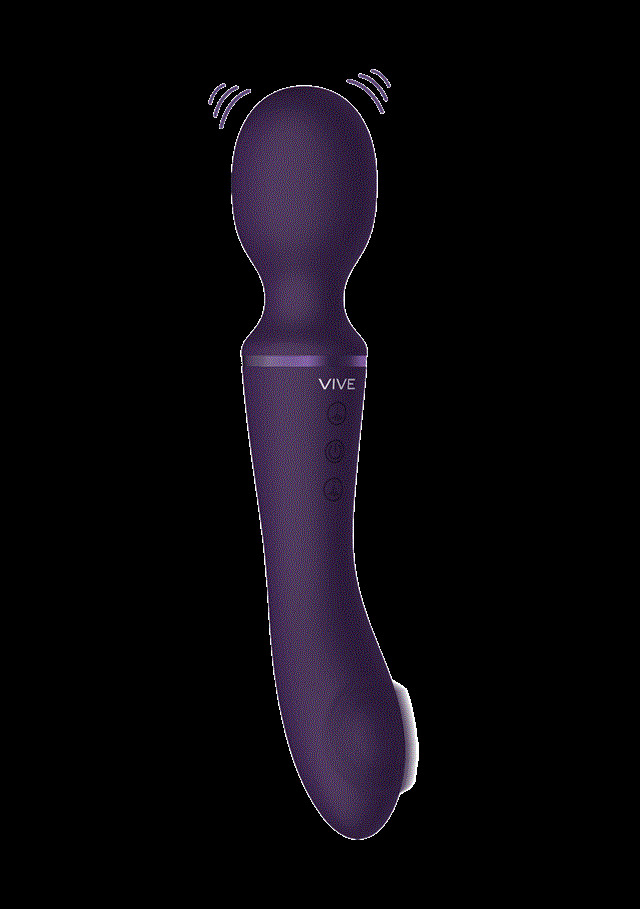Enora - Wand & Vibrator - Purple