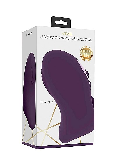 Hana - Pulse Wave Finger Vibrator - Lilla