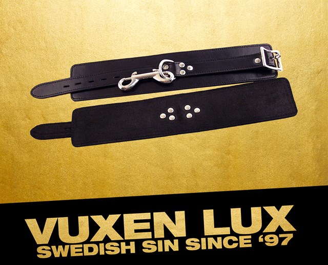 Plain Leather Ankle Cuffs