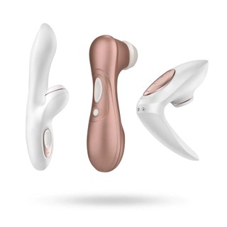 Kit Of Satisfyer Pro G-spot Rabbit + Satisfyer Pro 2 + Satisfyer Pro 4 Couples Vibrator