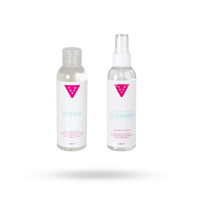 VUXEN AQUA GLIDECREME & TOY CLEANER 2X150ML