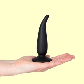 Analplug Med Let Bøjet Top