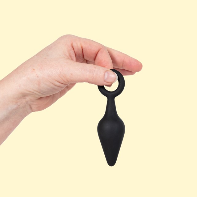 Analplug med Ring - Small