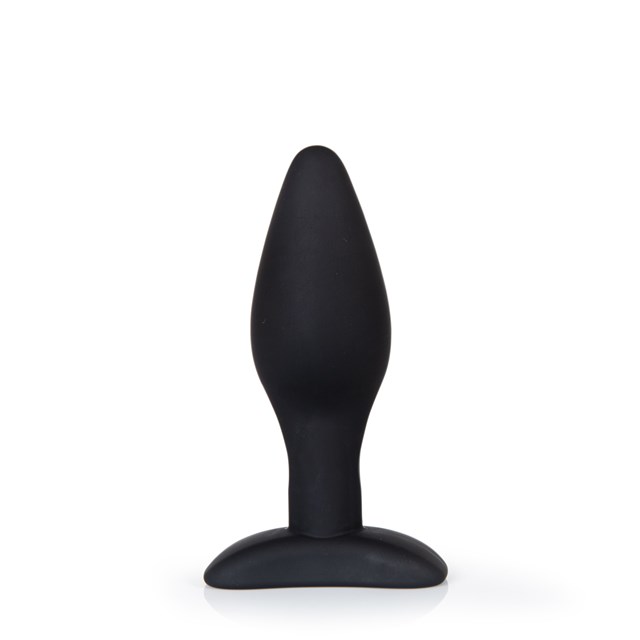 3-PAK BUTTPLUGS I SILIKONE MED VUXEN AQUA ANAL GLIDECREME 150 ML