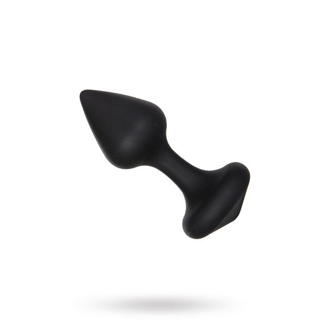 The Best Silicone Beginner Plug Black XS