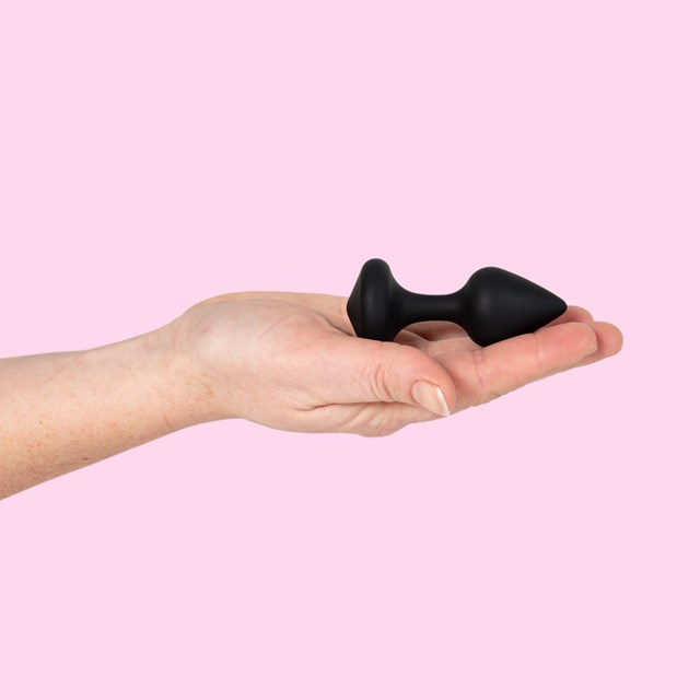 The Best Silicone Beginner Plug Black XS