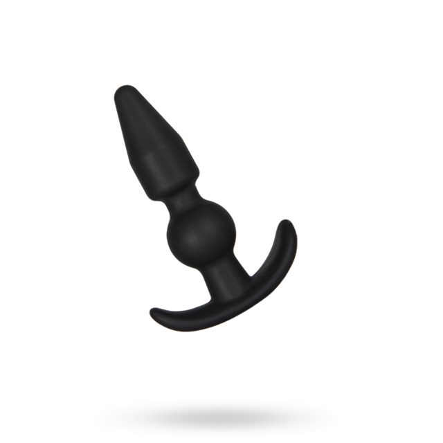 Silicone Black Anchor Plugg - Small