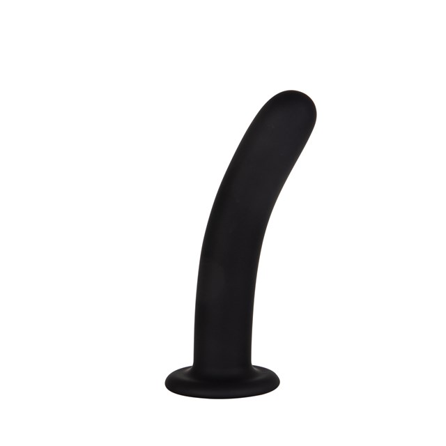 Black Silicone Dildo - Small