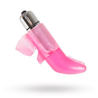 Jelly Fingervibrator Med 10-speed Bullet