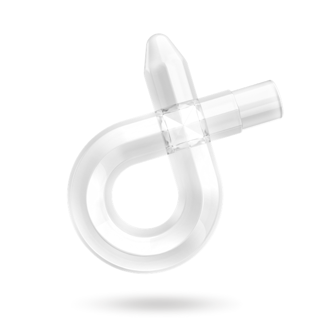 Stretchy Loop Cockring Clear