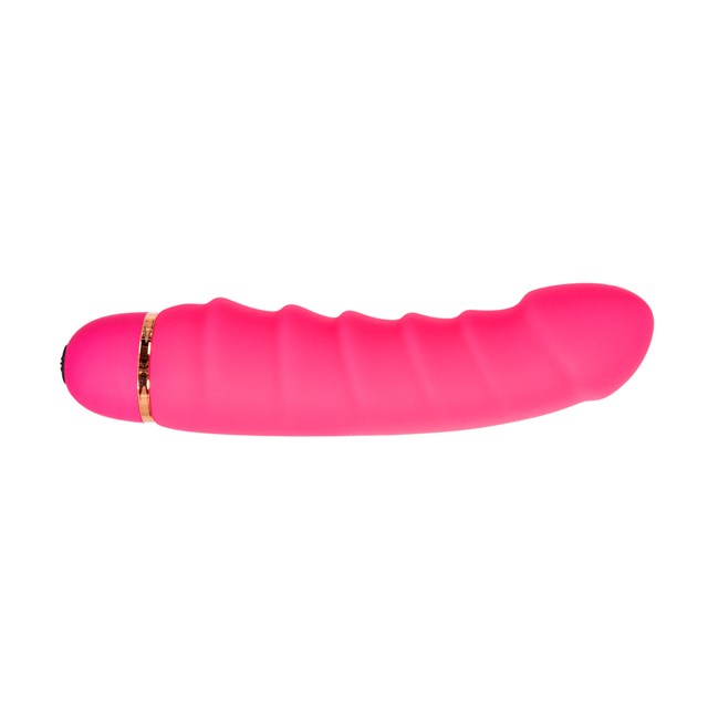 Pink Amazing Ribbed Vibrato