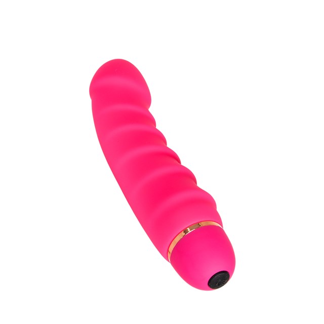 Pink Amazing Ribbed Vibrato