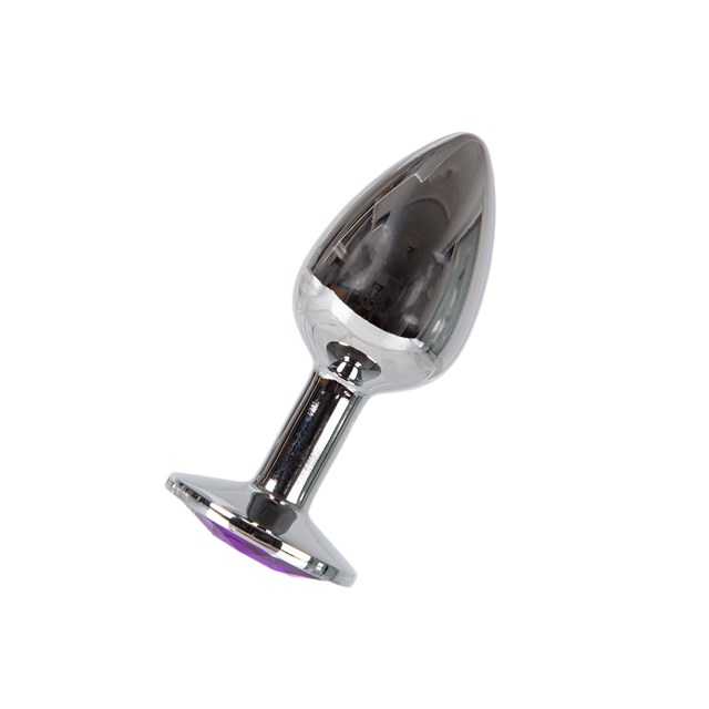 METAL PLUG SMALL - SILVER/PURPLE
