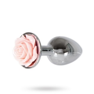 Metal Plug Small - Pink Rose