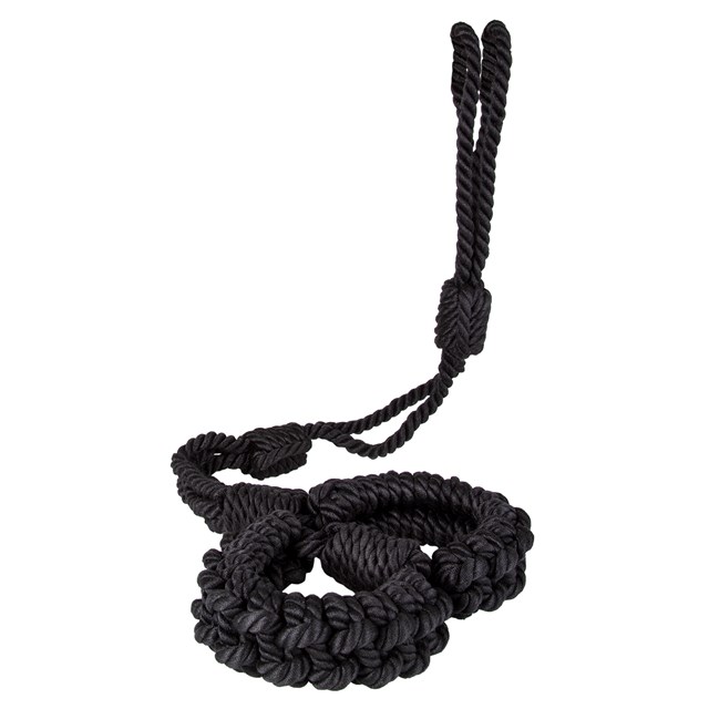 HÅNDFLETTET SHIBARI TAU - HÅNDJERN & KOBBEL