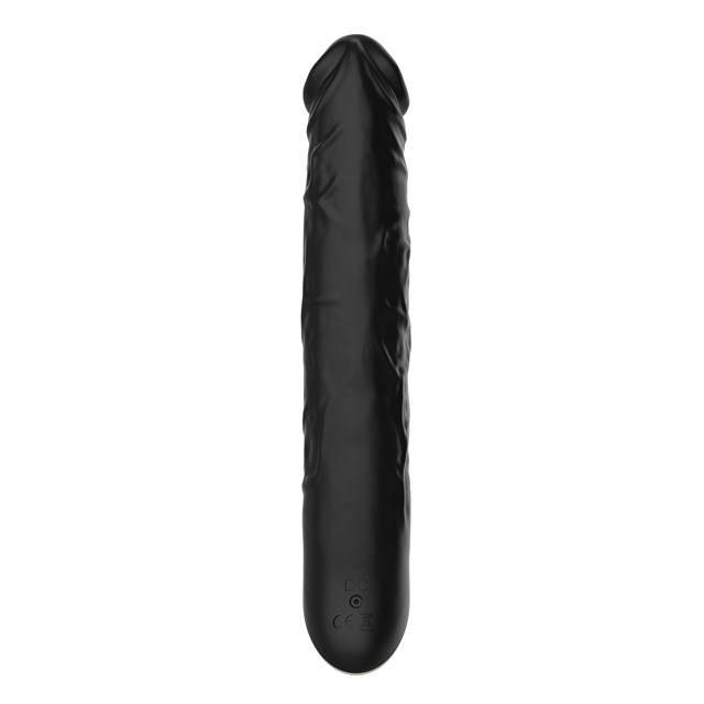 Realistisk Vibrerende Dildo 16 cm - Sort
