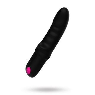 Shand Ribbet Vibrator Sort - 9 Vibrationsprogrammer