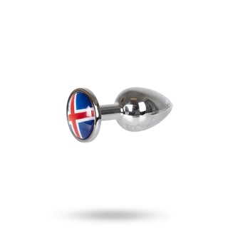 Buttplug With Iceland Flag - Small 6cm