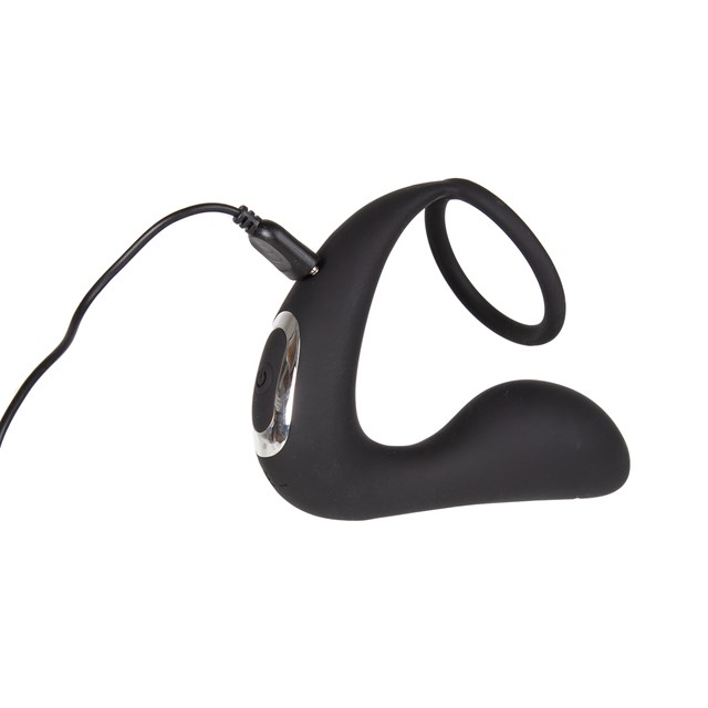 Genopladelig Prostatavibrator med Penisring