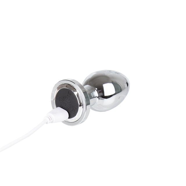 Vibrerende Buttplug Metal - Trådløs Fjernbetjening