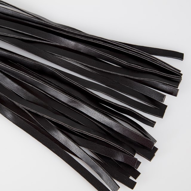 Glow-in-the-Dark Flogger - Hvid/Sort/Guld
