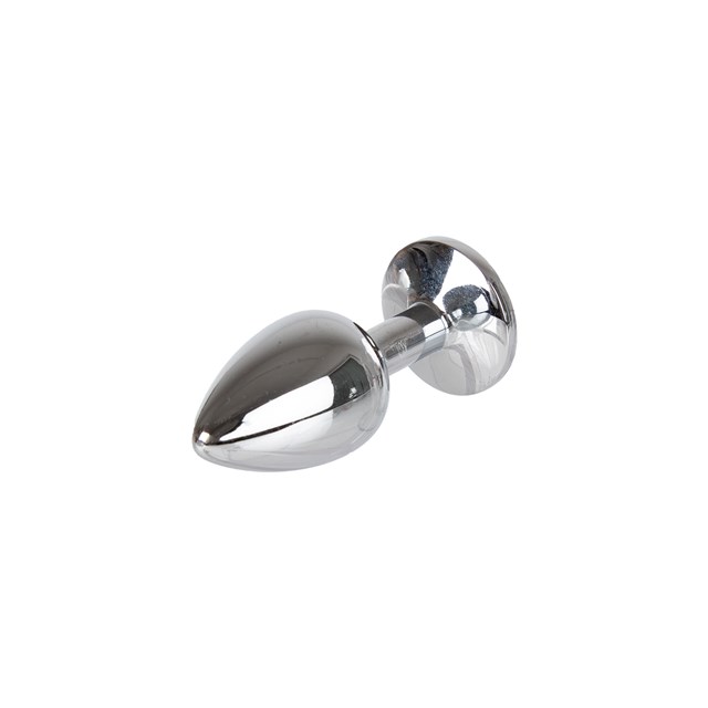 Metal Plug Gemstone Purple - Small
