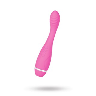 G-spot Vibrator With Air Pressure Suction - Pink