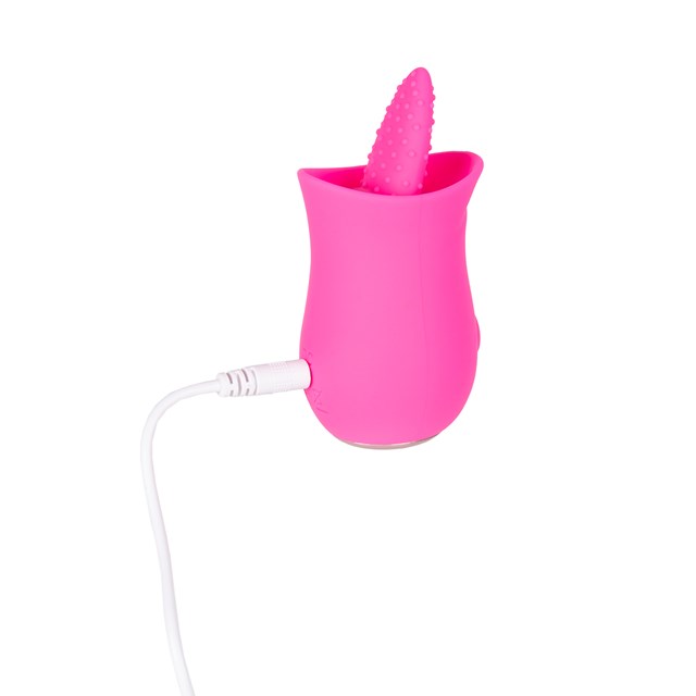 Tongue Licker with 10 Licking Modes - Pink