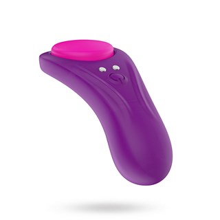 Vibrant Bliss Magnetic Clip Panty Vibrator With Remote