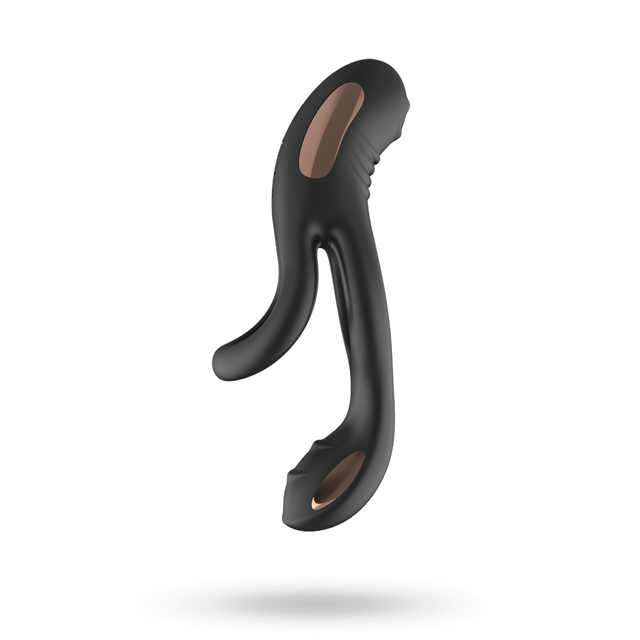 Vibrating Cock Ring with Clitoral Vibrator