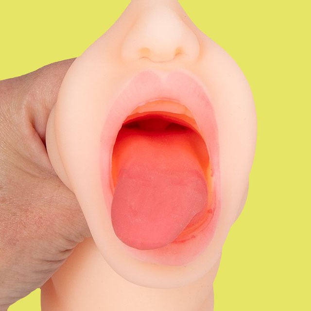MISS BLOWJOB - ROTERENDE TUNGE + VARMEFUNKTION - GENOPLADELIG