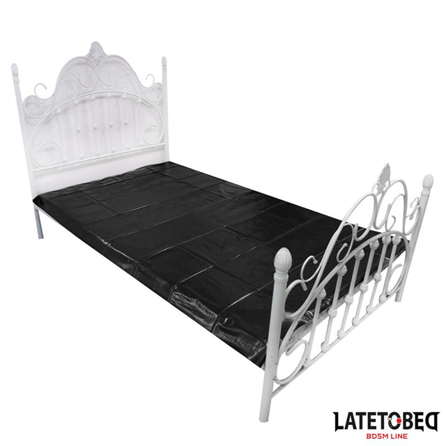 Waterproof Bed Sheet Black 220 x 130 cm