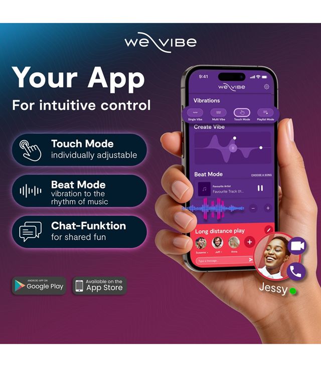 We-Vibe Shared Touch Black