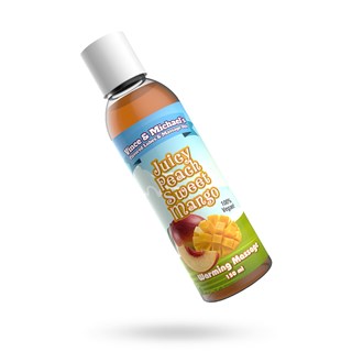 Juicy Peach Sweet Mango - Massageolie Med Smag