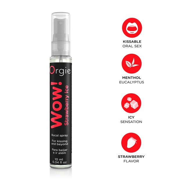 WOW! STRAWBERRY ICE BUCAL SPRAY 10 ML