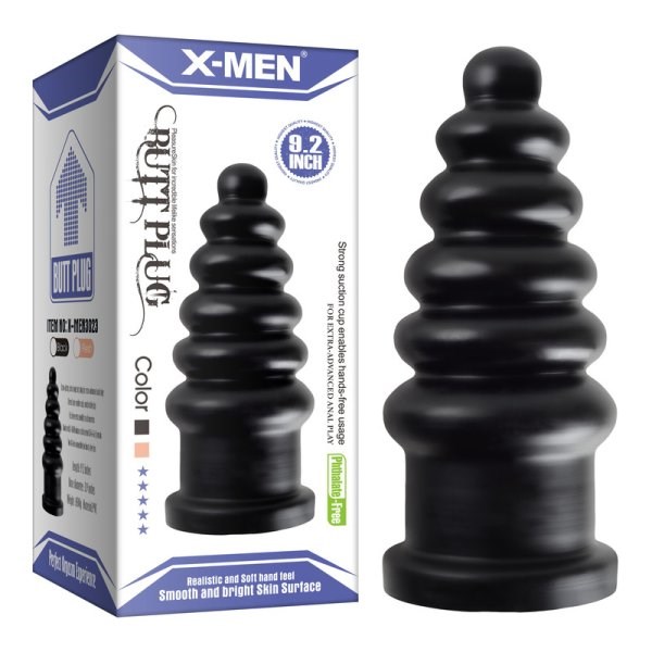 X-Men Butt Plug Black 23 cm