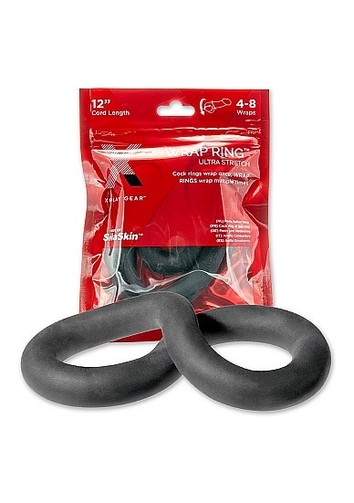 Wrap Ring Black 30 cm - Ultra Stretch - Penisring