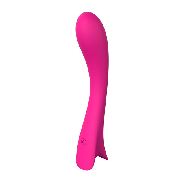 One-Hand Vibrating G-Spot Dildo